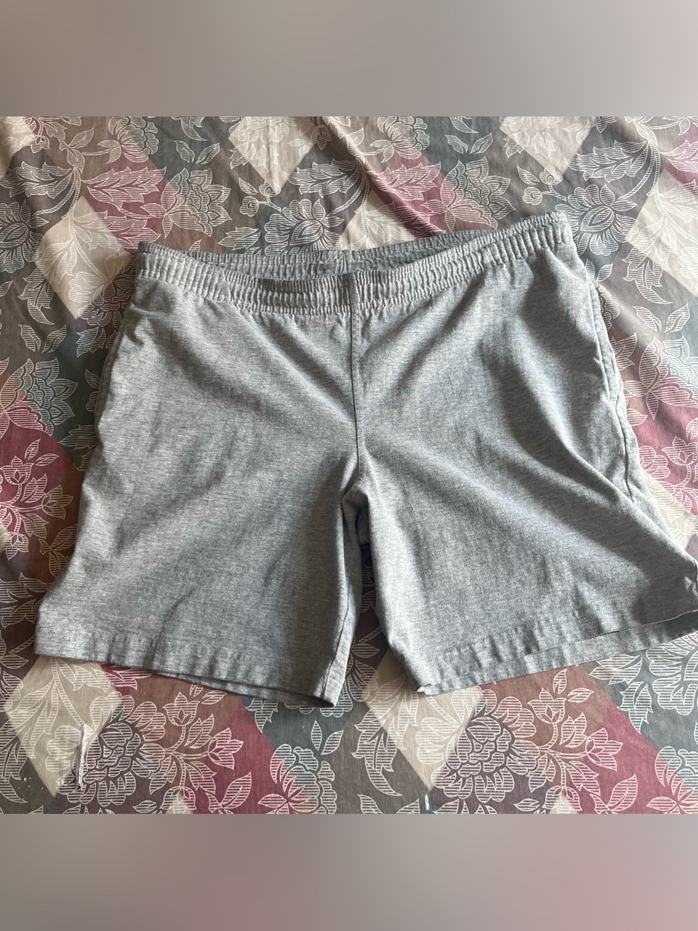 Cheetah Men's Grey Athletic Shorts - Casual Comfort Size Small